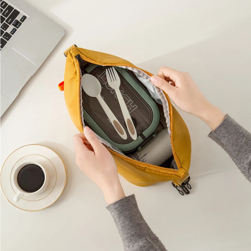 Insulated Lunch Bag Portable Bento Box For Picnics - Smarsty