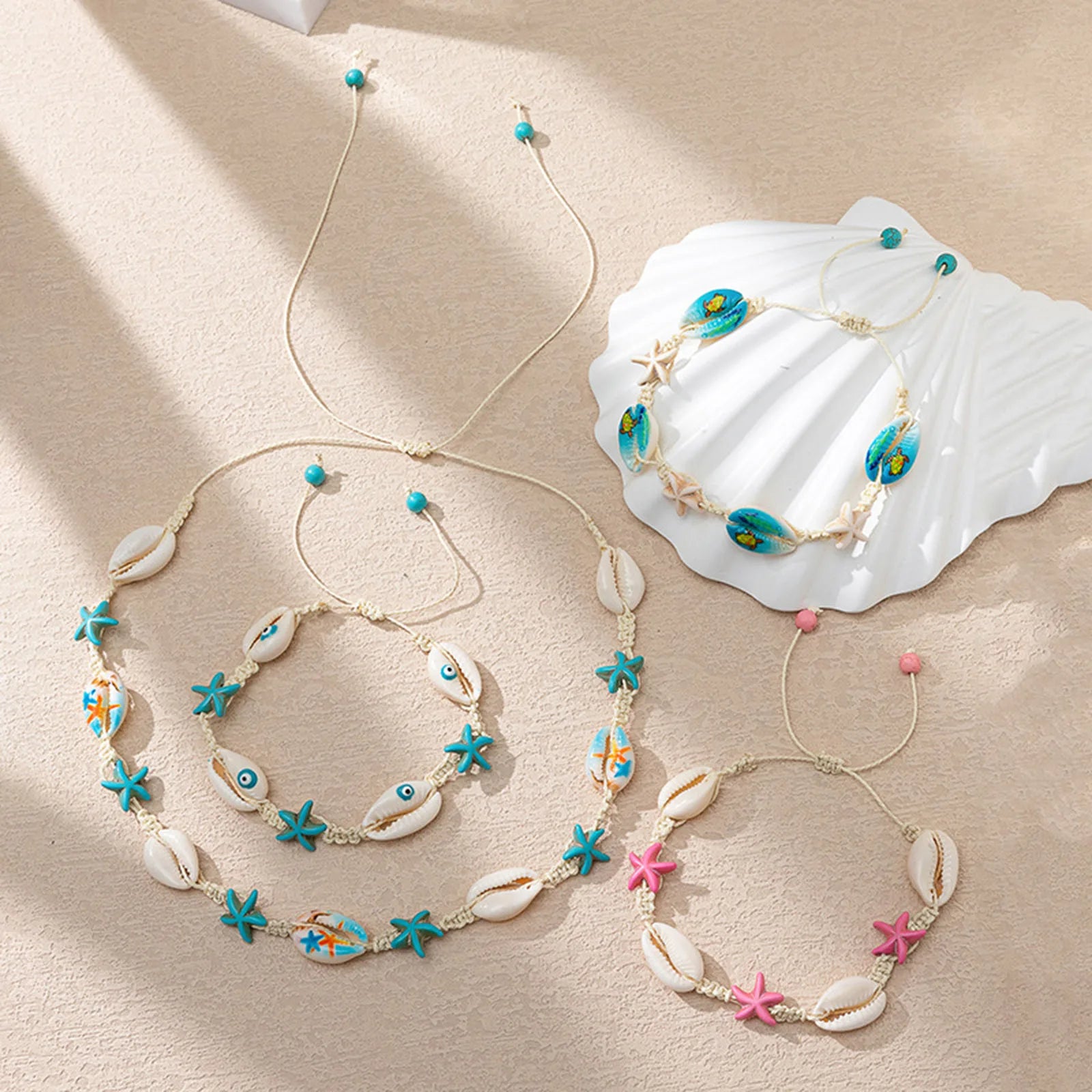 Bohemian Shell Ocean Bracelet for Women Summer Fashion - Smarsty