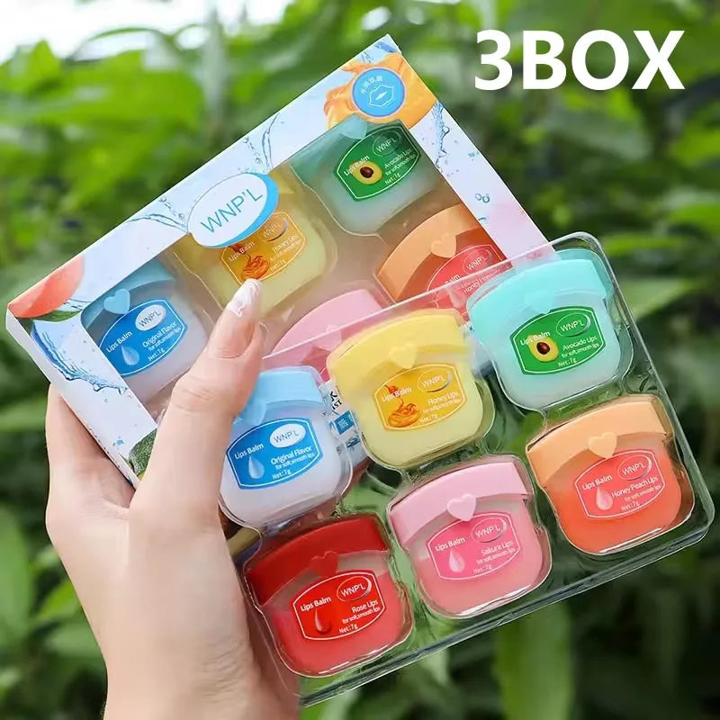 Moisturizing Fruit Lip Balm Set for Soft Lips - Smarsty