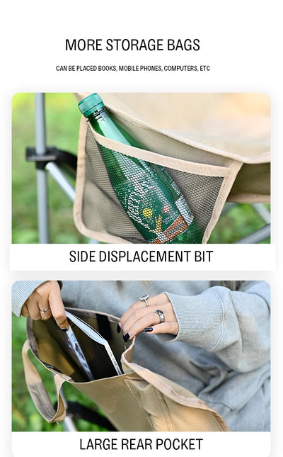Outdoor Folding Moon Chair Portable Chair Camping Chair Picnic Gear Fishing Small Horse Stool Student Sketching by Smarsty