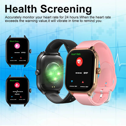 LAXASFIT H9 Smart Watch with Heart Rate Tracking - Smarsty