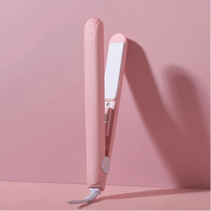 Pink Ceramic Flat Iron for Smooth Hair Finish - Smarsty