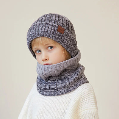 Kids Winter Hat Scarf Gloves Set Warm And Cozy Essentials - Smarsty