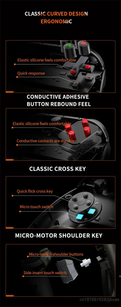 Lenovo S02 Wireless Controller for Nintendo Switch and PC - Smarsty
