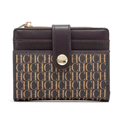 CH Women's Wallet Premium Sense Fashion Women's Card Bag Temperament Convenient Carrying Women's Small Bag Elegant High Quality - Smarsty