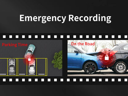 Car Dash Cam 2K Video Recorder With Night Vision WiFi - Smarsty