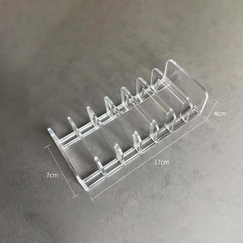 DVD/CD Organizer,Eyeshadow Palette Storage Tray Cosmetics Rack Makeup Tools Compartment Holder Sunglasses Storage Shelf by Smarsty