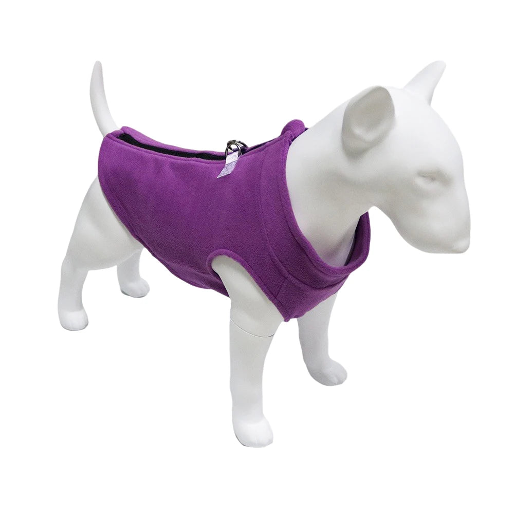 Winter Fleece Dog Jacket for Small Pets - Smarsty