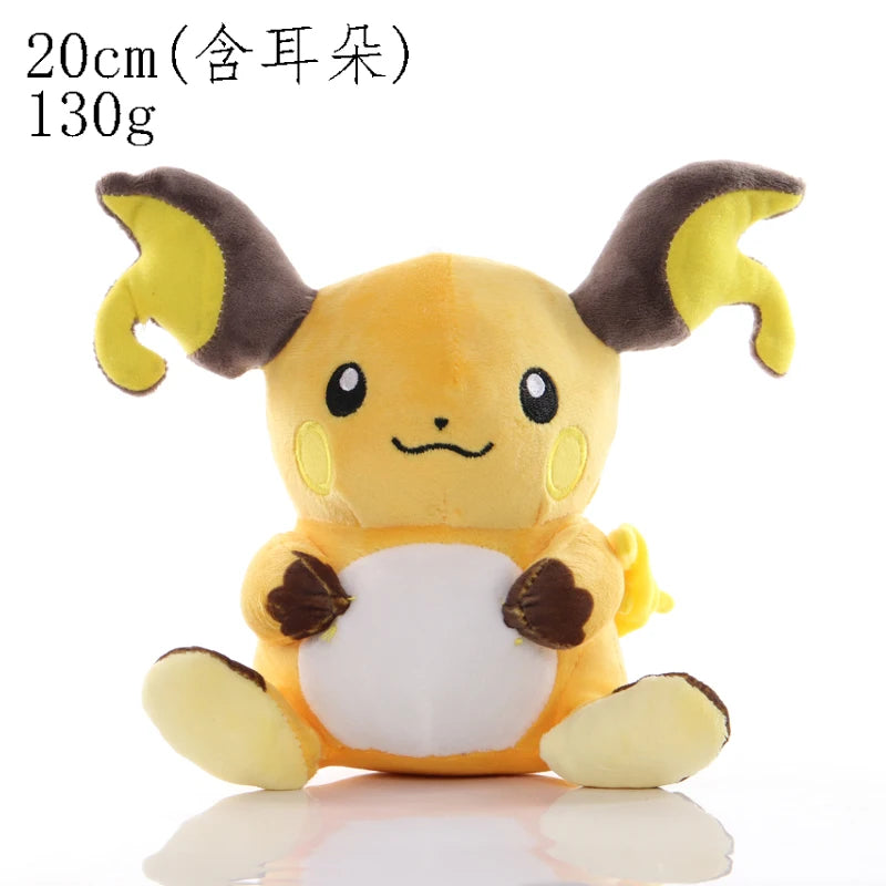 Cute Pikachu Plush Toy Pokemon Charmander Squirtle Bulbasaur Stuffed Doll Eevee Scorbunny Gengar Snorlax Christmas Gifts