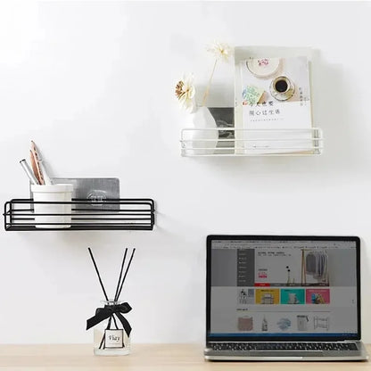 Corner Bathroom Shelf Wall Mounted No-Drill Organizer - Smarsty