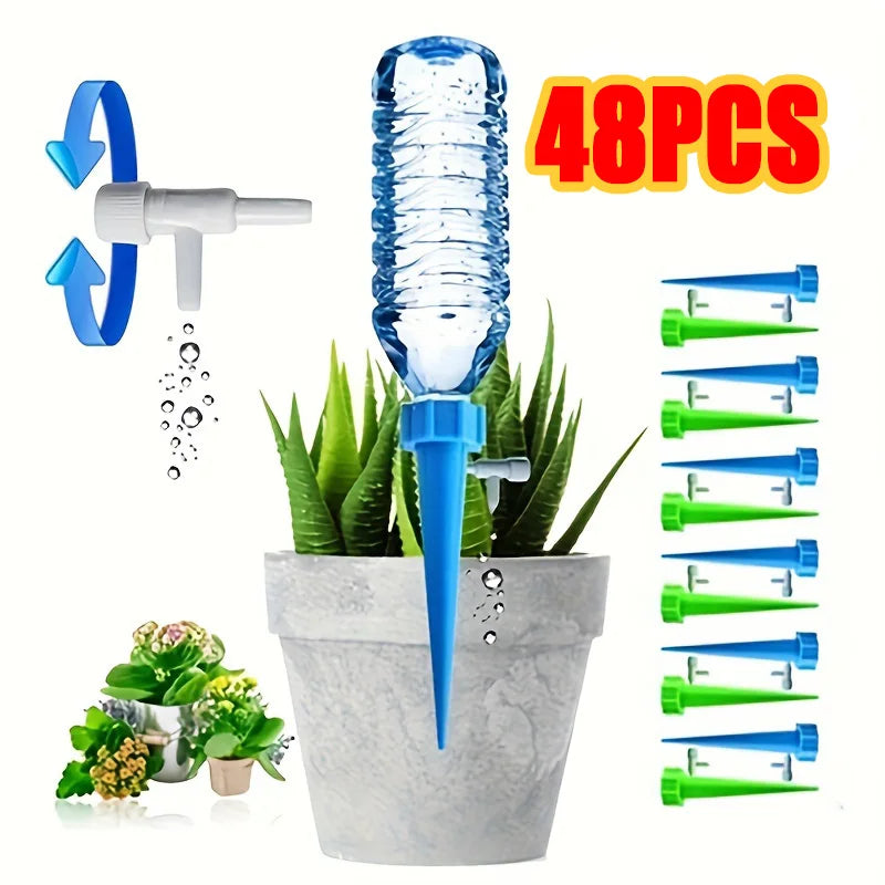 Automatic Drip Irrigation System for Effortless Plant Care - Smarsty