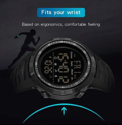 SANDA Military Sport Digital Watch Waterproof and Shockproof - Smarsty