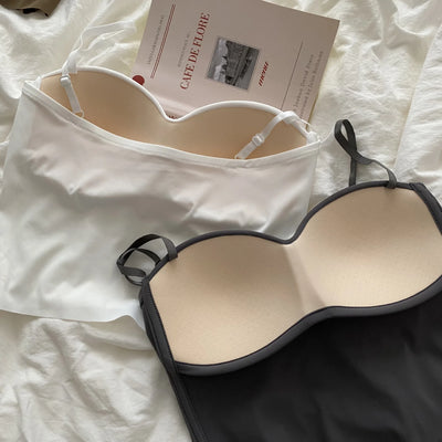 Seamless Camisole for Women Fitness Crop Tops Summer Thin Elegant Sexy All-match Casual One-piece Ice Silk Underwear Tanks Top - Smarsty