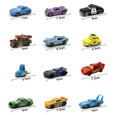 Disney Pixar Cars 3 Lightning Mcqueen Toys Mater Model Collection 1:55 Diecast Vehicles Alloy Car Toy For Children Gifts - Smarsty