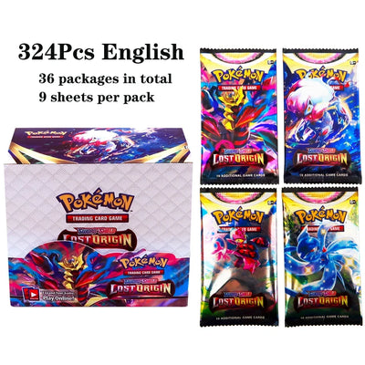 324pcs Pokemon TCG: Sword & Shield-Fusion Strike Booster Display Box (36 Packs) Board Game Card DESTINED RIVALS Stellar Crown - Smarsty