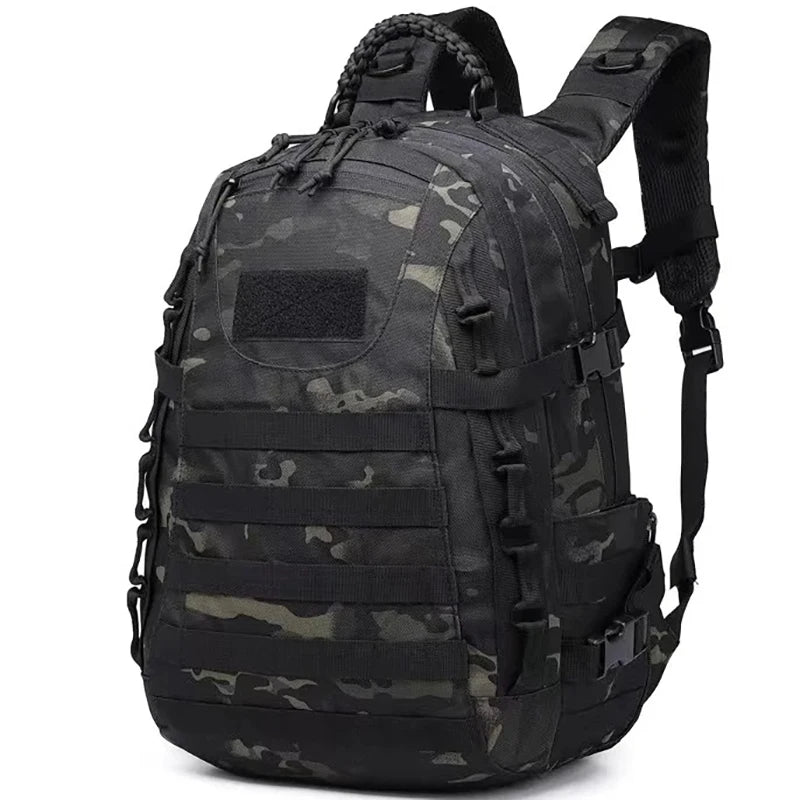 35L Tactical Backpack Outdoor Camping Hunting Sports Bag Soft Back Large Capacity Backpack - Smarsty