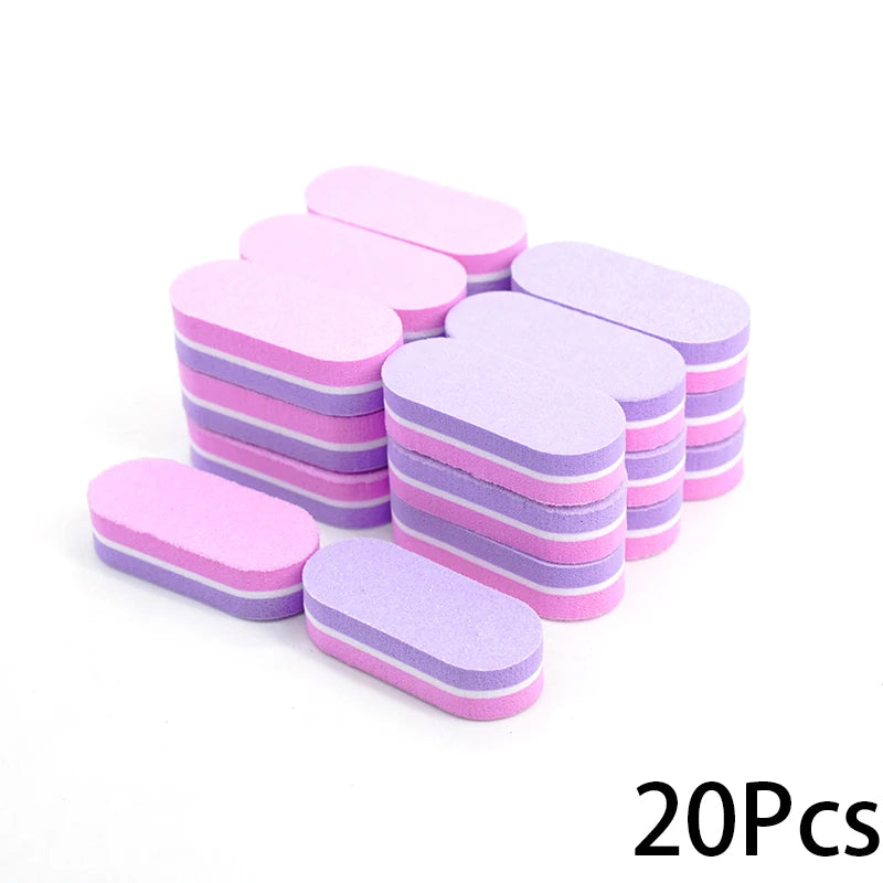 Mini Nail Sponge File Buffer Block Set for Smooth Finishing - Smarsty