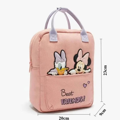 Mickey Mouse Canvas Backpack Large Capacity School Bag - Smarsty