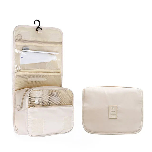 Waterproof Travel Makeup Bag With Hook For Women Toiletries - Smarsty