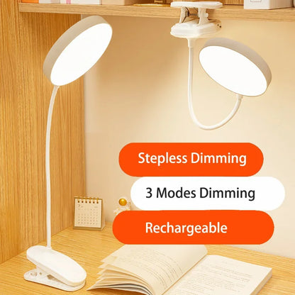 USB Rechargeable LED Table Lamp with Touch Dimming - Smarsty