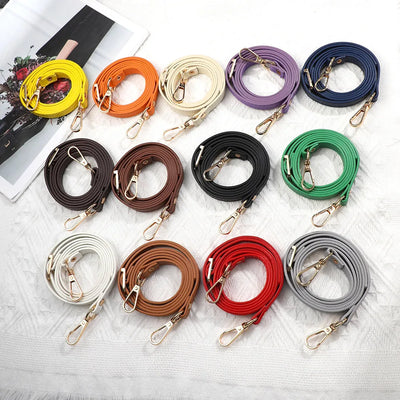 120cm Long Adjustable PU Leather Bag Strap  Women Shoulder Bag Strap Replacement  Bag Strap For Crossbody Bags Accessories Hot - Smarsty