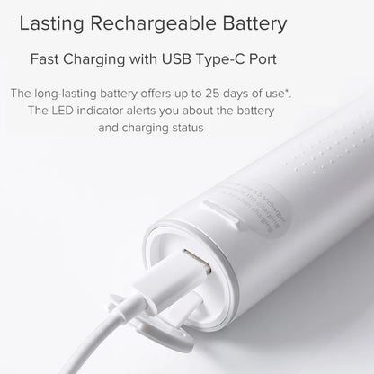 Xiaomi Mijia T300 Sonic Electric Toothbrush with 25 Days Battery Life - Smarsty