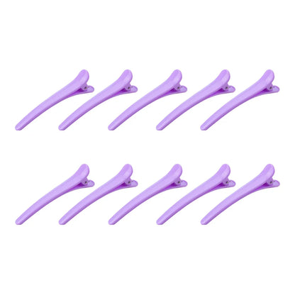 10 Pcs Plastic Hair Clips Set for Easy Styling - Smarsty