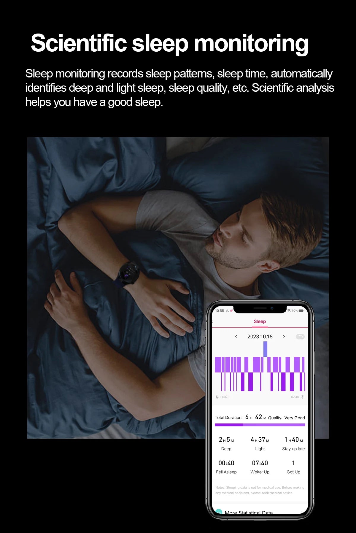 2025 Smart Health Watch with Blood Oxygen and ECG - Smarsty