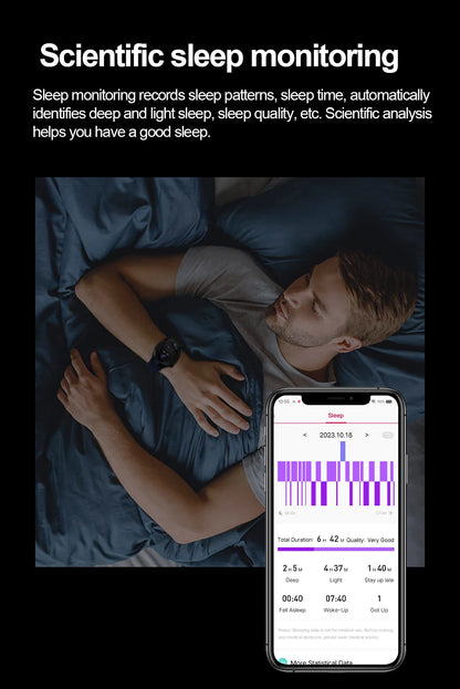 2025 Smart Health Watch with Blood Oxygen and ECG - Smarsty