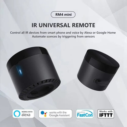 Broadlink RM4 Mini Smart Remote Control for Home Automation - Smarsty