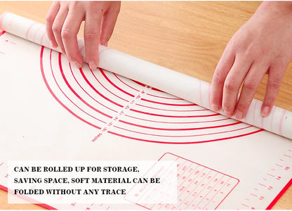 Non-Stick Silicone Baking Mat for Easy Dough Preparation - Smarsty
