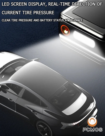 Portable Tire Inflator With LCD Display Wireless Charging - Smarsty