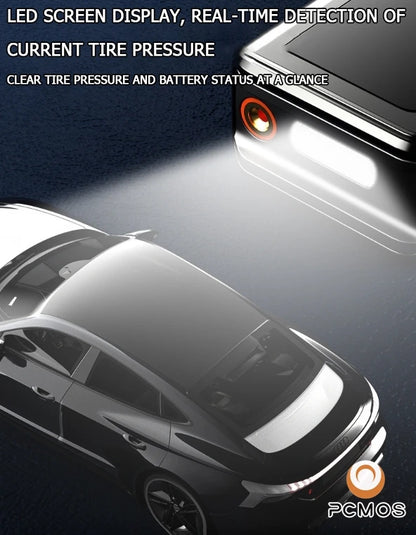 Portable Tire Inflator With LCD Display Wireless Charging - Smarsty