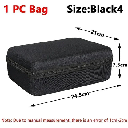 Multi Size EVA Hard Storage Box Travel Case Zipper - Smarsty