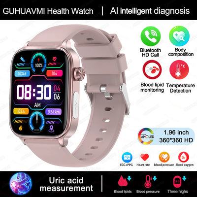 2025 Smart Watch with ECG PPG Health Monitoring - Smarsty