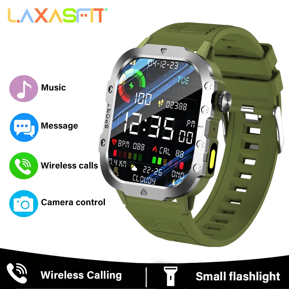 Outdoor Sports Smart Watch with HD Screen and Bluetooth - Smarsty
