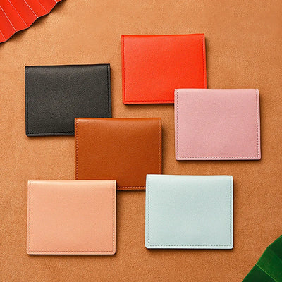 1Pc Card Bag Slim And Compact Bank ID Card Case Driver's License Wallet Simple And Anti Demagnetization Card Holder - Smarsty