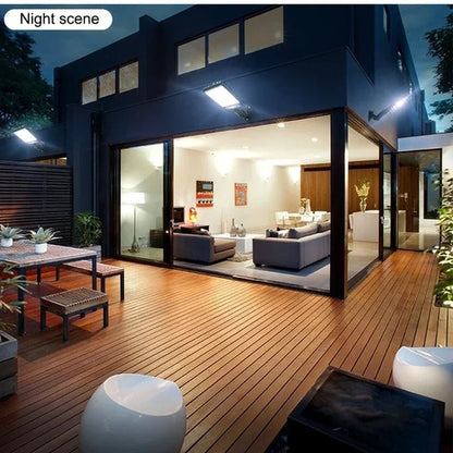 Powerful LED Solar Outdoor Wall Lamp with Motion Sensor - Smarsty
