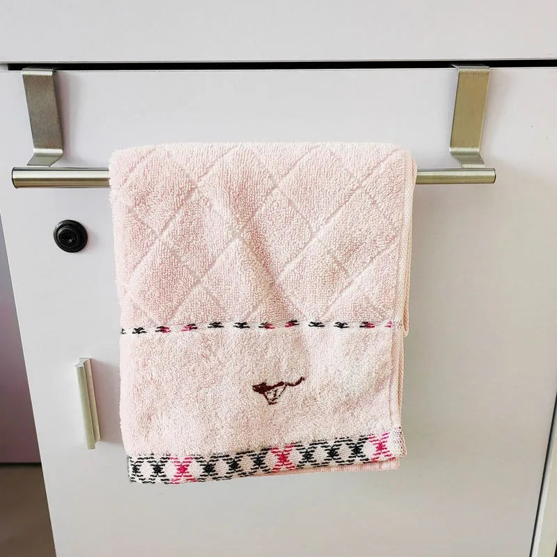 Stainless Steel Over Door Towel Rack Organizer - Smarsty