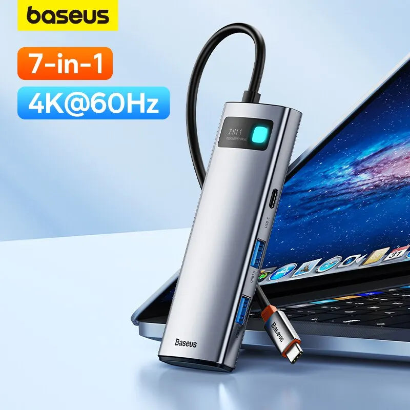 USB C Hub 4K60Hz HDMI PD 100W Multiport Card Reader