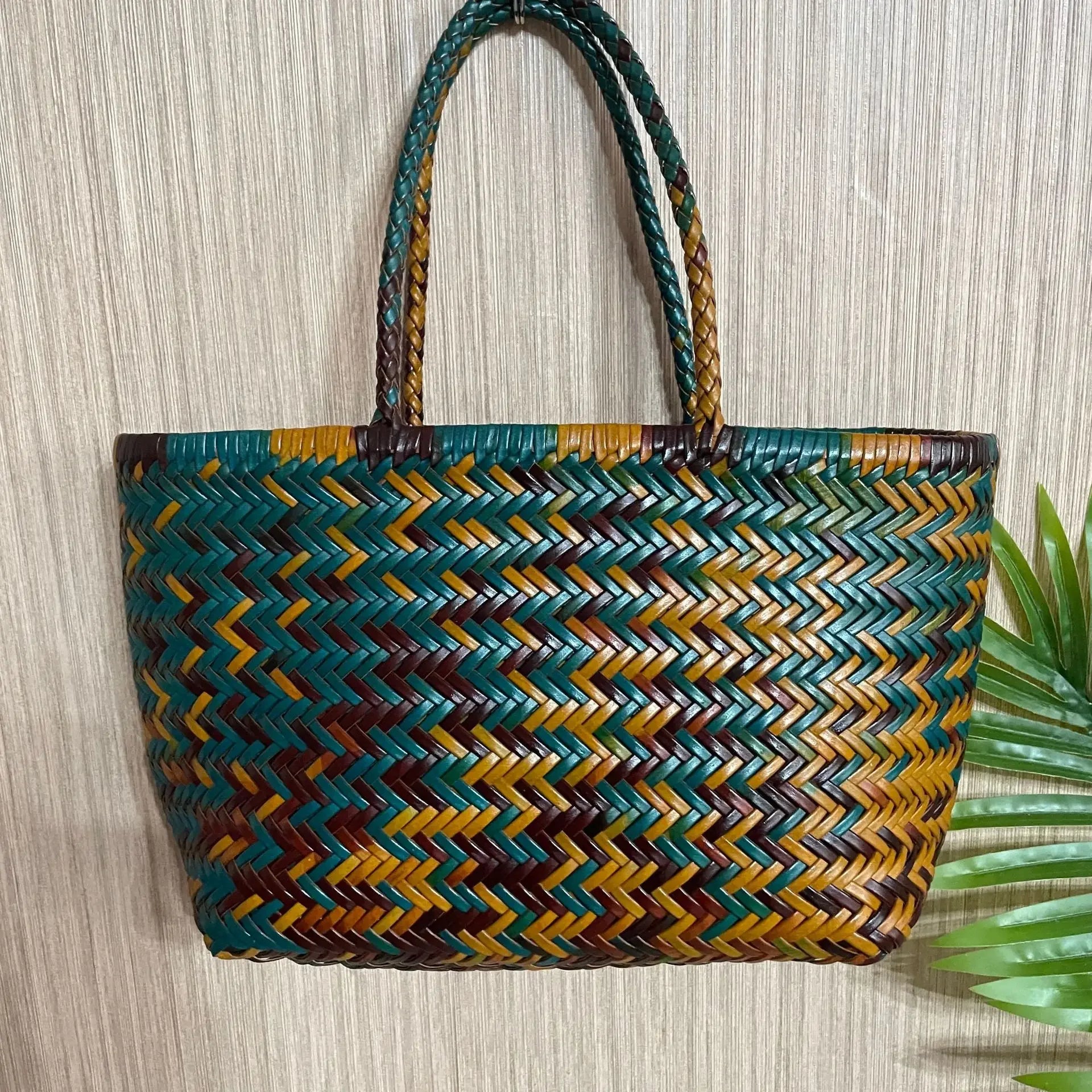 Genuine Leather Tote Bag For Women With Crossbody Strap - Smarsty