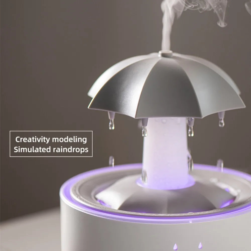 Rotating Umbrella Humidifier with Colorful Night Lights - Smarsty