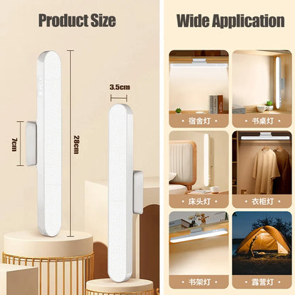 LED Desk Lamp with Magnetic Base and Dimmable Light - Smarsty