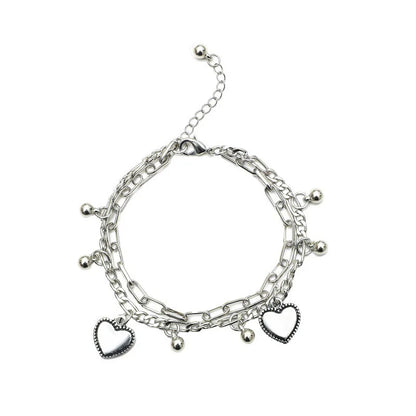 Women's Multi Layered Steel Ball Love Bracelet - Smarsty