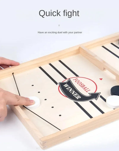 Foosball Winner Games Table Hockey Game Catapult Chess Parent-child Interactive Toy Fast Sling Puck Board Game Toys For Children by Smarsty