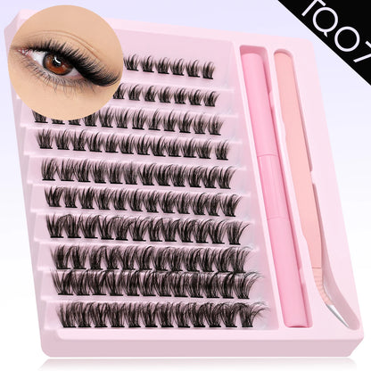 GROINNEYA DIY Eyelash Clusters Kit with Strong Hold - Smarsty