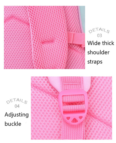 Unicorn Kids Backpack Waterproof School Bag for Girls - Smarsty