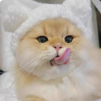 Cute Cat Dog Plush Hat for Warm Cosplay Fun - Smarsty
