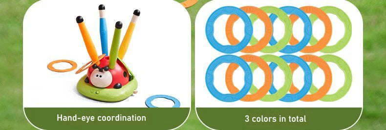 Upgrade Ladybug sporting toys Baseball 2/3/4/5-In-1 Sports Skipping Rope Machine Ferrule Jumping Toy Children Outdoor Play Games