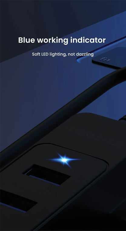 USB C Hub Quad Port High Speed USB3Point0 ExpansionPro